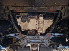 Stalowa płyta pod silnik Volvo XC40 (2018-2026)