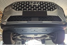Stalowa płyta pod silnik Hyundai Santa Fe (2018-2023)