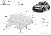 Aluminiowa płyta pod silnik Dacia SanderoStepway (2012-2020)