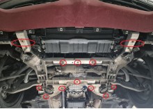 Stalowa płyta pod silnik Alfa Romeo Stelvio (2016-2026)